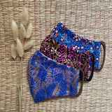 NEW! - Autumnal Botanical - Adult Cotton Face Mask