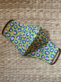 Cotton Face Mask - ADULT - zesty leopard print